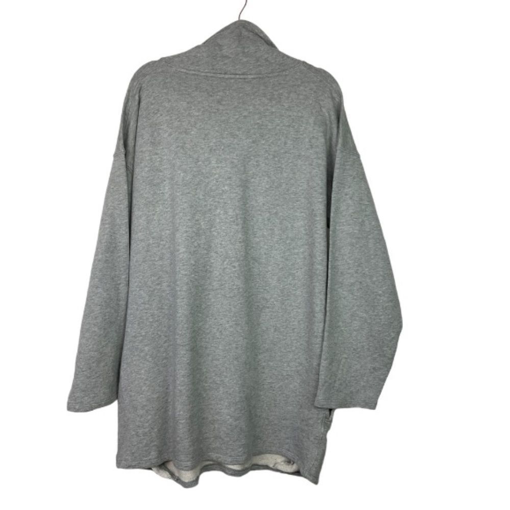 J. Crew University Terry Half-Zip Tunic NEW - Picture 10 of 12